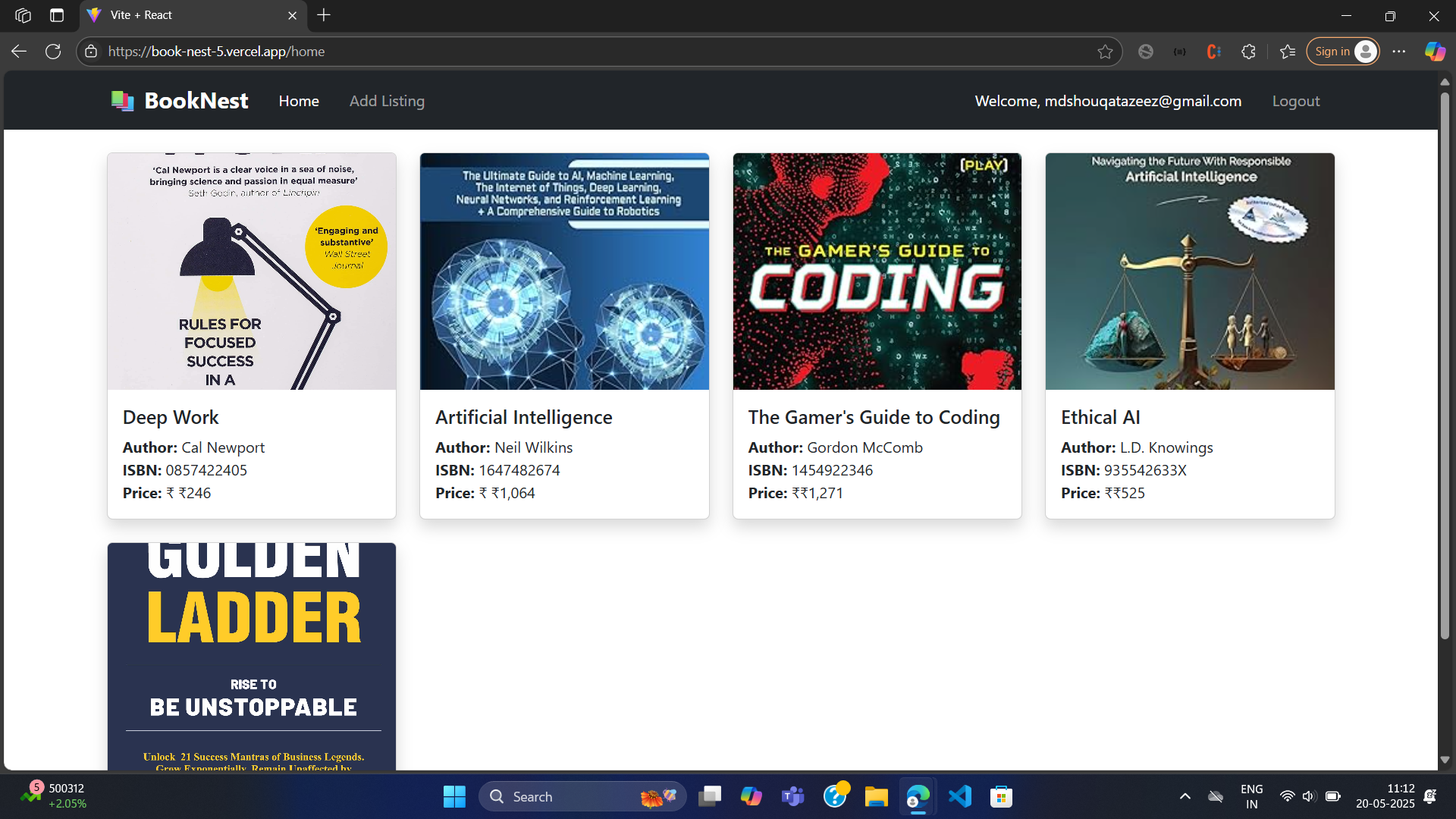 BookNest Project